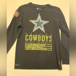 Nike Dallas Cowboys Salute to Service long-sleeve DriFit tee